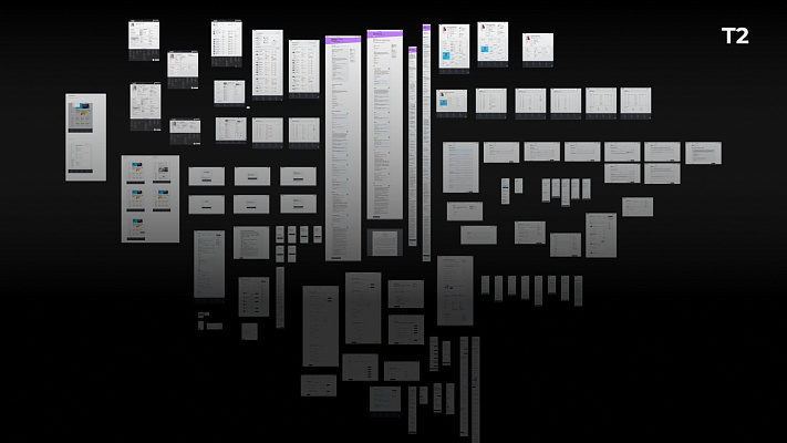 Т2: интерфейсы и логика работы личных кабинетов и сложных HR-сервисов