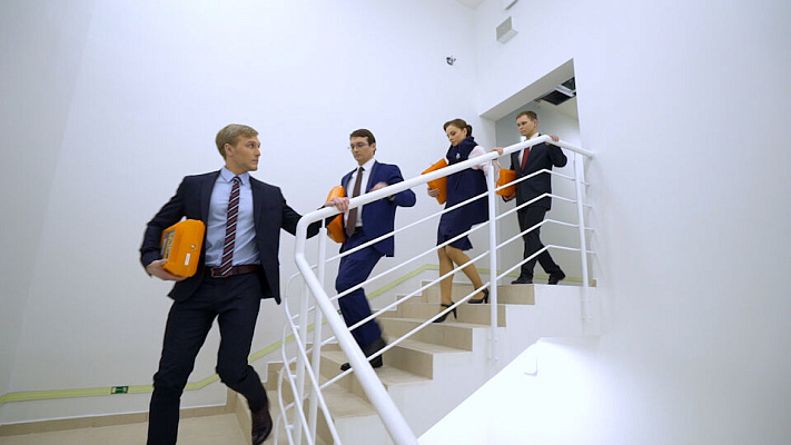 Видеоинструктаж «Правила эвакуации при пожаре»