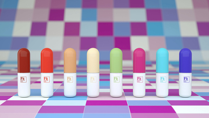 Айдентика и дизайн помады Френч кисс