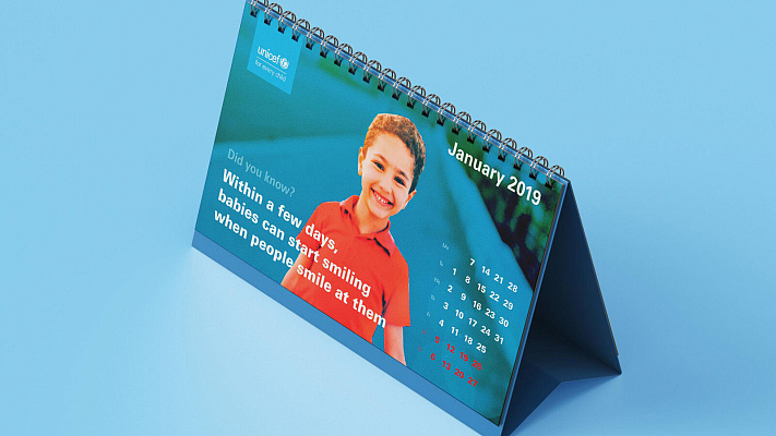 Концепция календаря ЮНИСЕФ